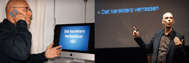 Dat karakters verrassen, dat karakters herkenbaar zijn